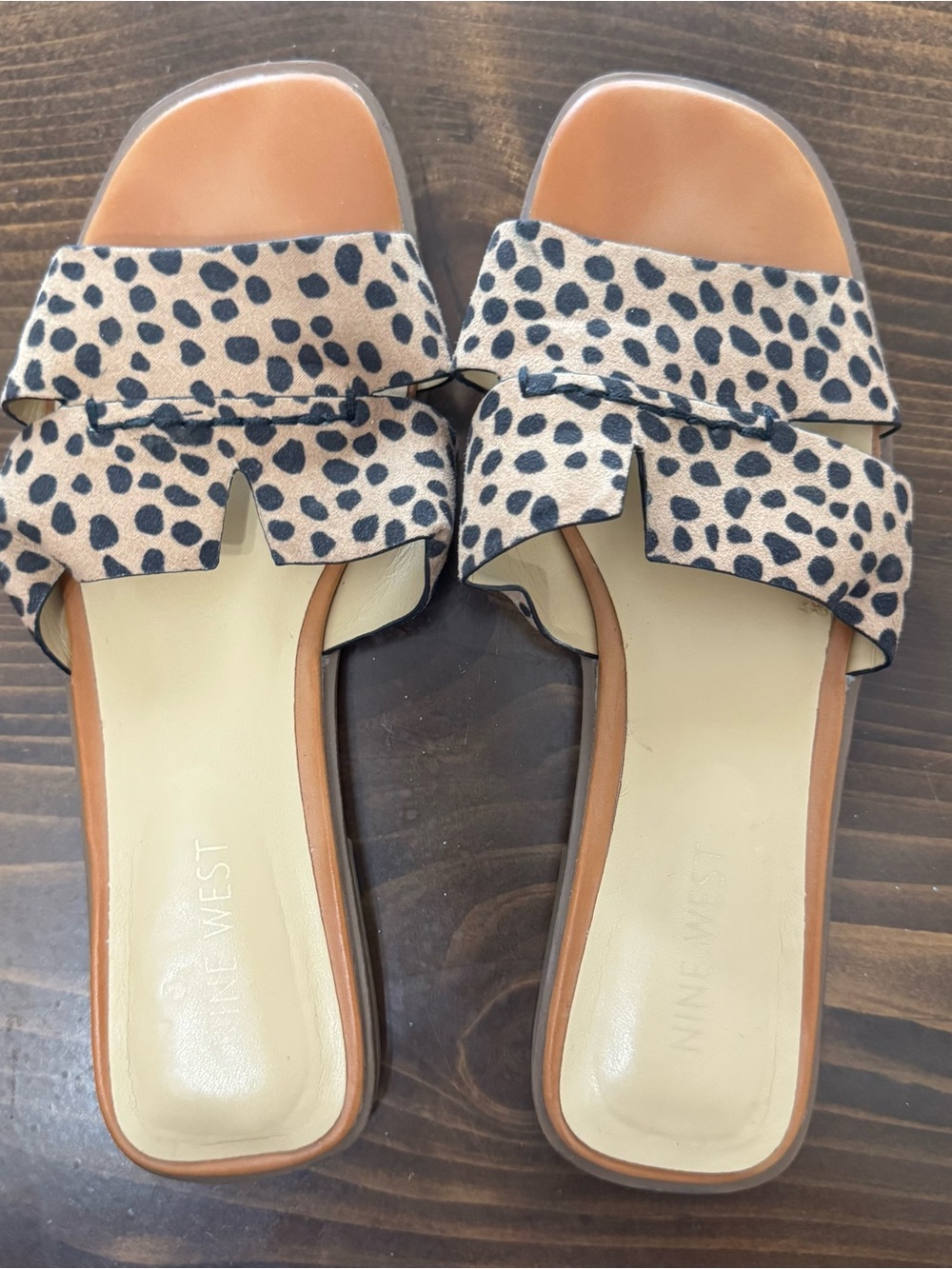 Nine West sandals. 7M